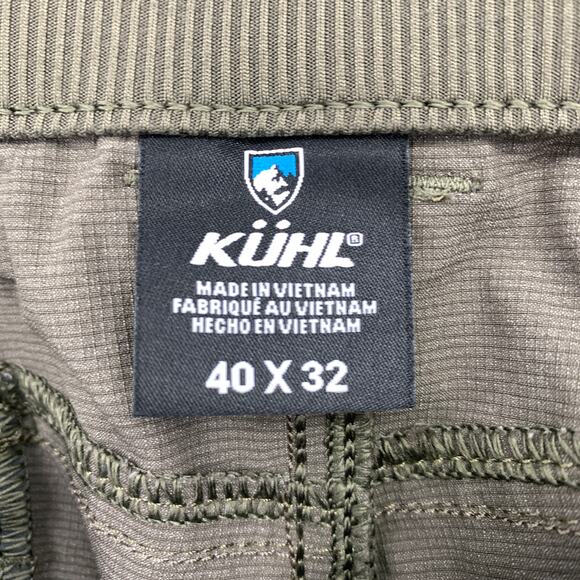 Kuhl Outdoor Hiking Pants Mens Size 40 X 32 Slim Straight Leg Greige *READ - Picture 6 of 9